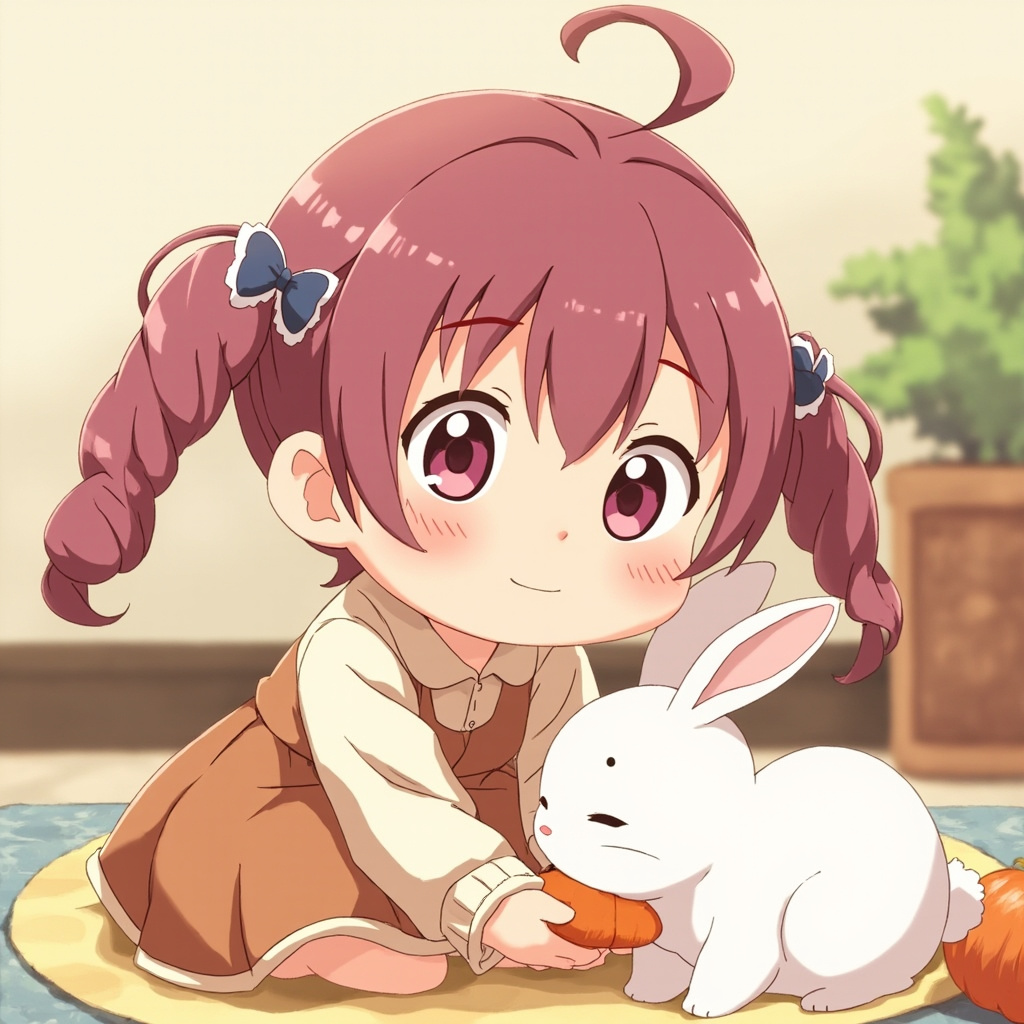 4 岁 · 跟兔子