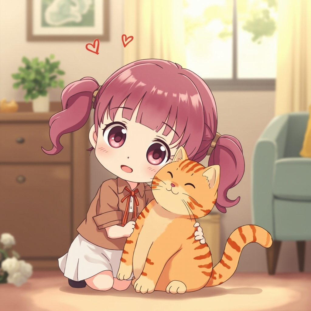 6 岁 · 跟大黄猫