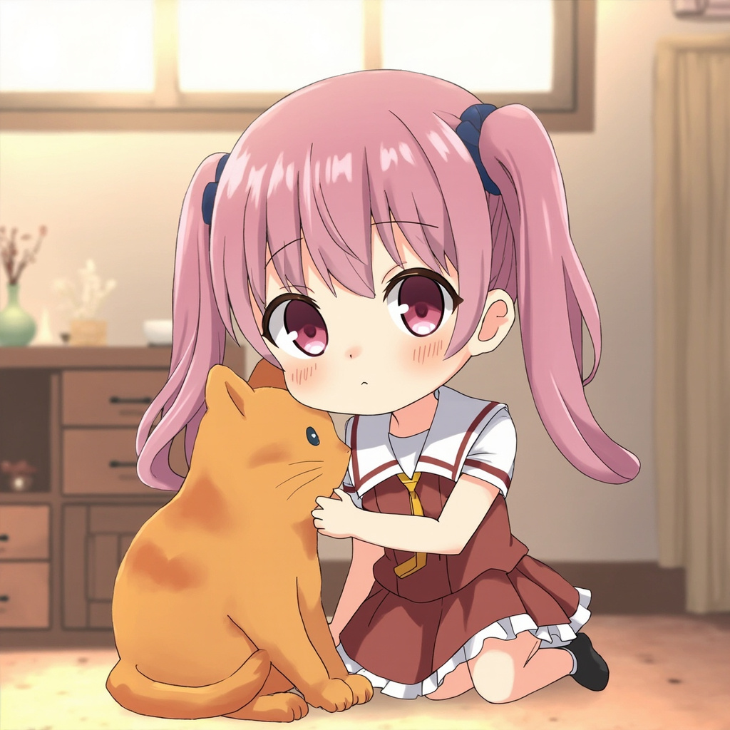 10岁 · 跟大黄猫
